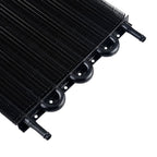 8 Row Remote Transmission Oil Cooler Radiator Converter Kit Suitable For Manual To Automatic Transmission Vehicles